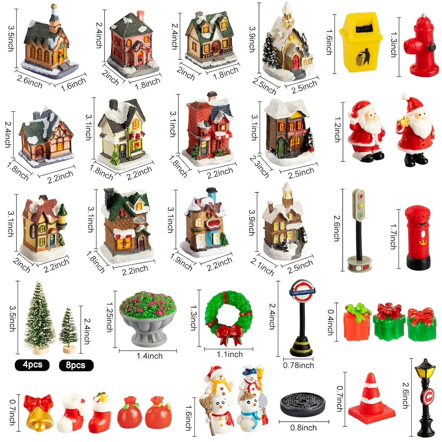 christmas village set 2