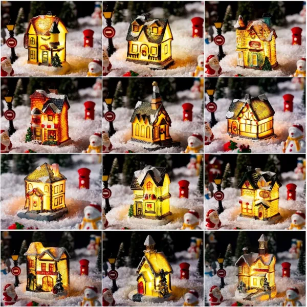 christmas village set 3