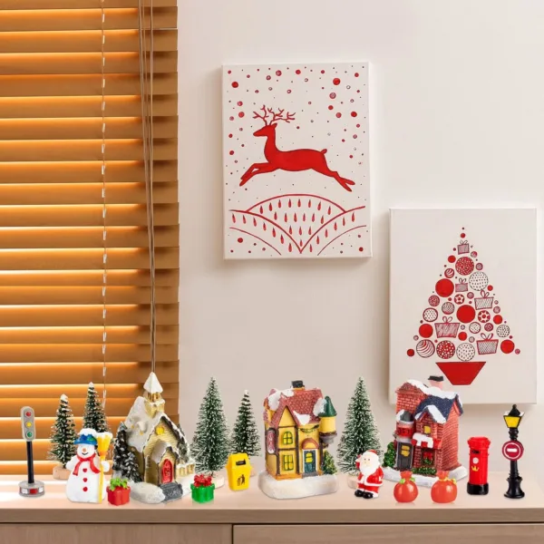 christmas village set 6