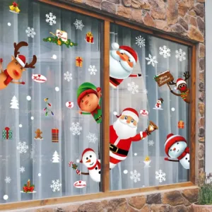 christmas window clings 2