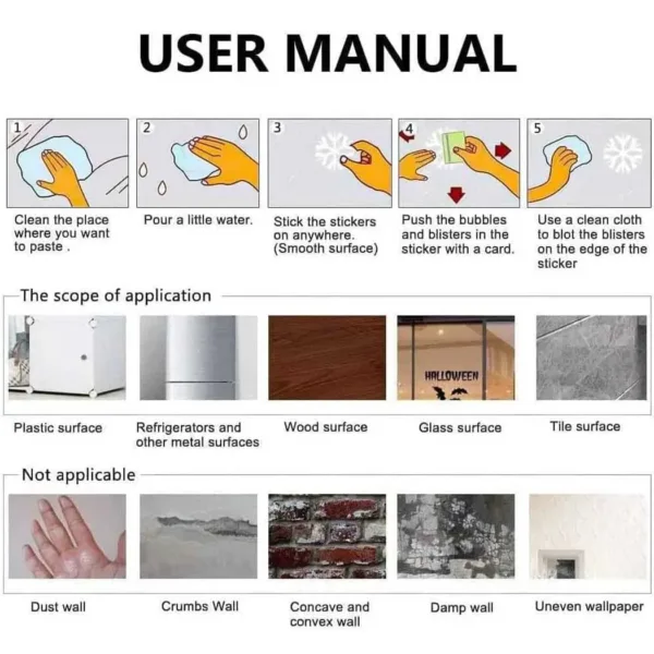 christmas window clings 5