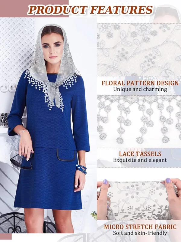 church veil lace mantilla 2