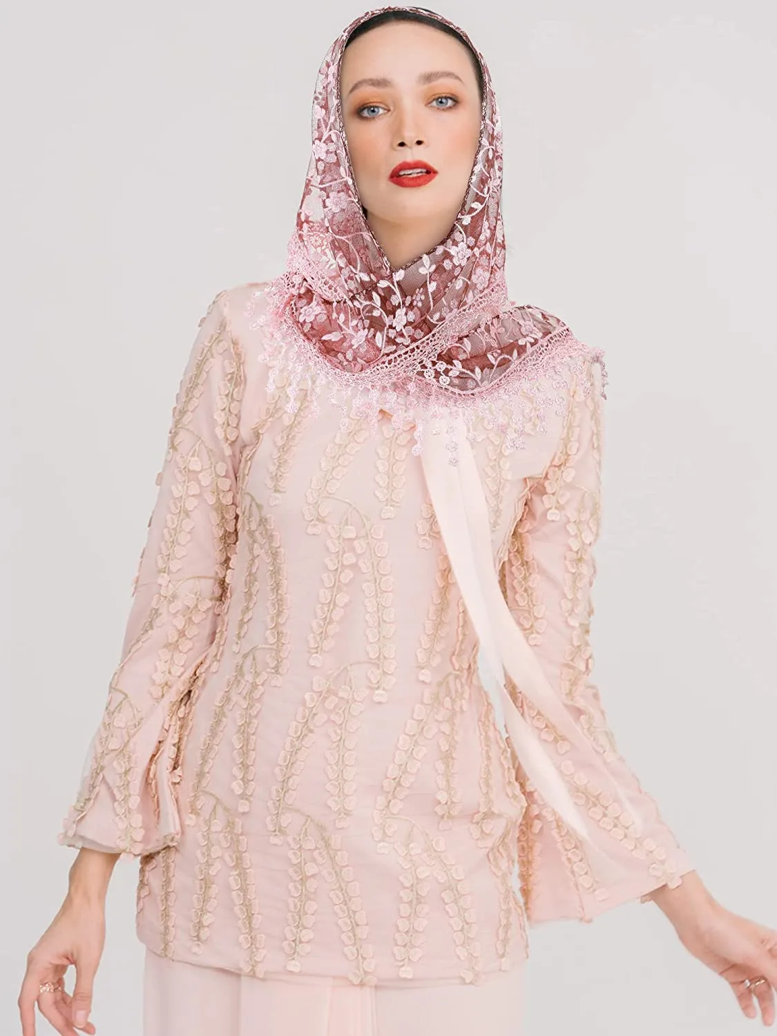 church veil lace mantilla 3