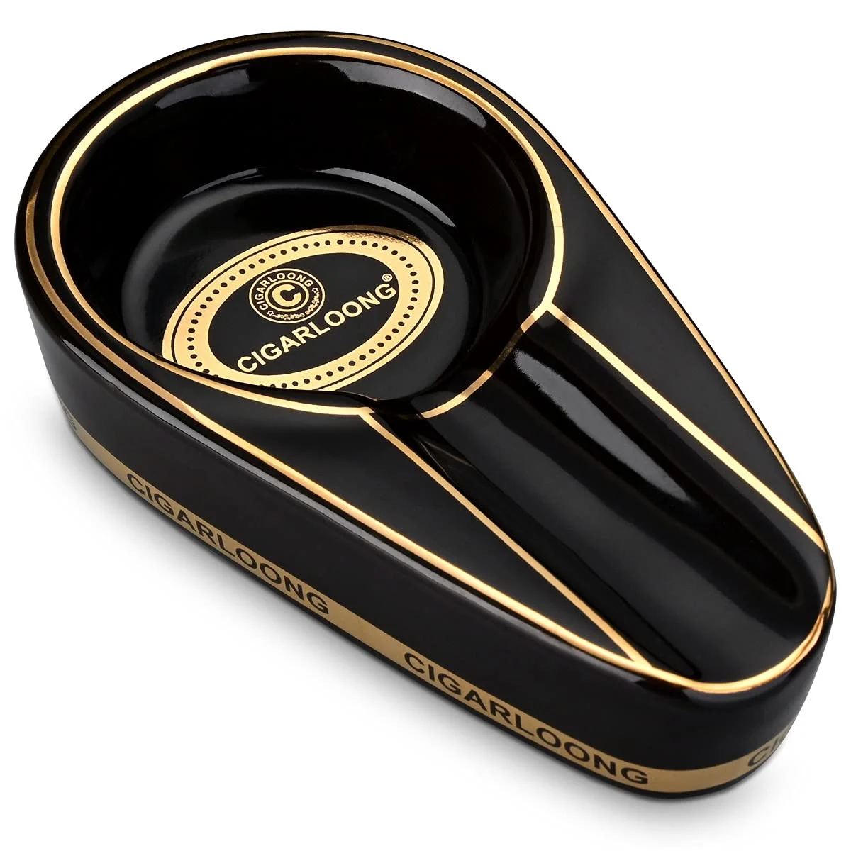 cigar ashtray ceramic portable 1