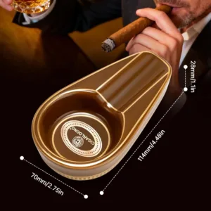 cigar ashtray ceramic portable 4