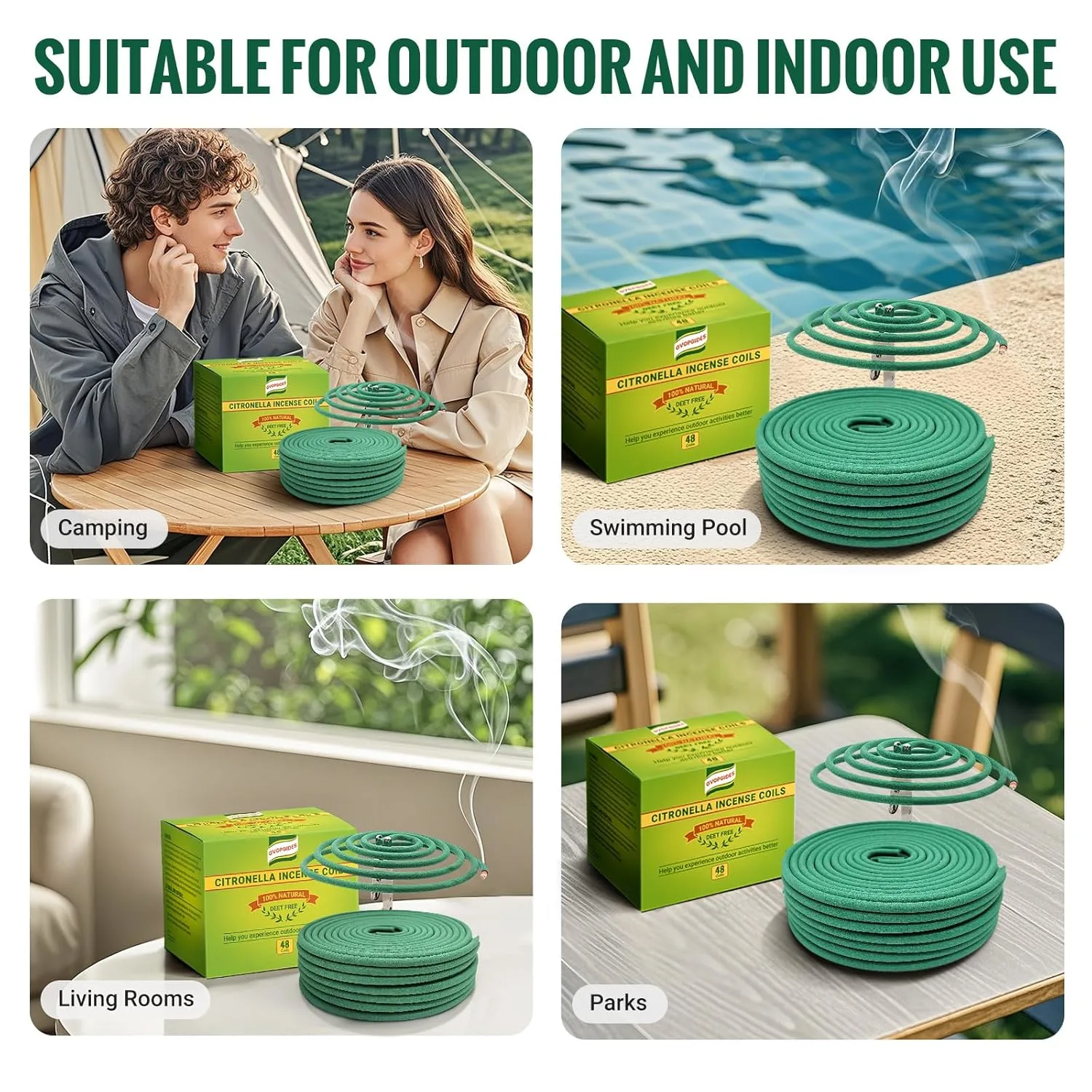 citronella incense coils 6