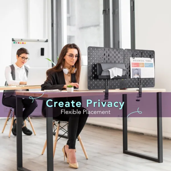 clamp on desk pegboard 5