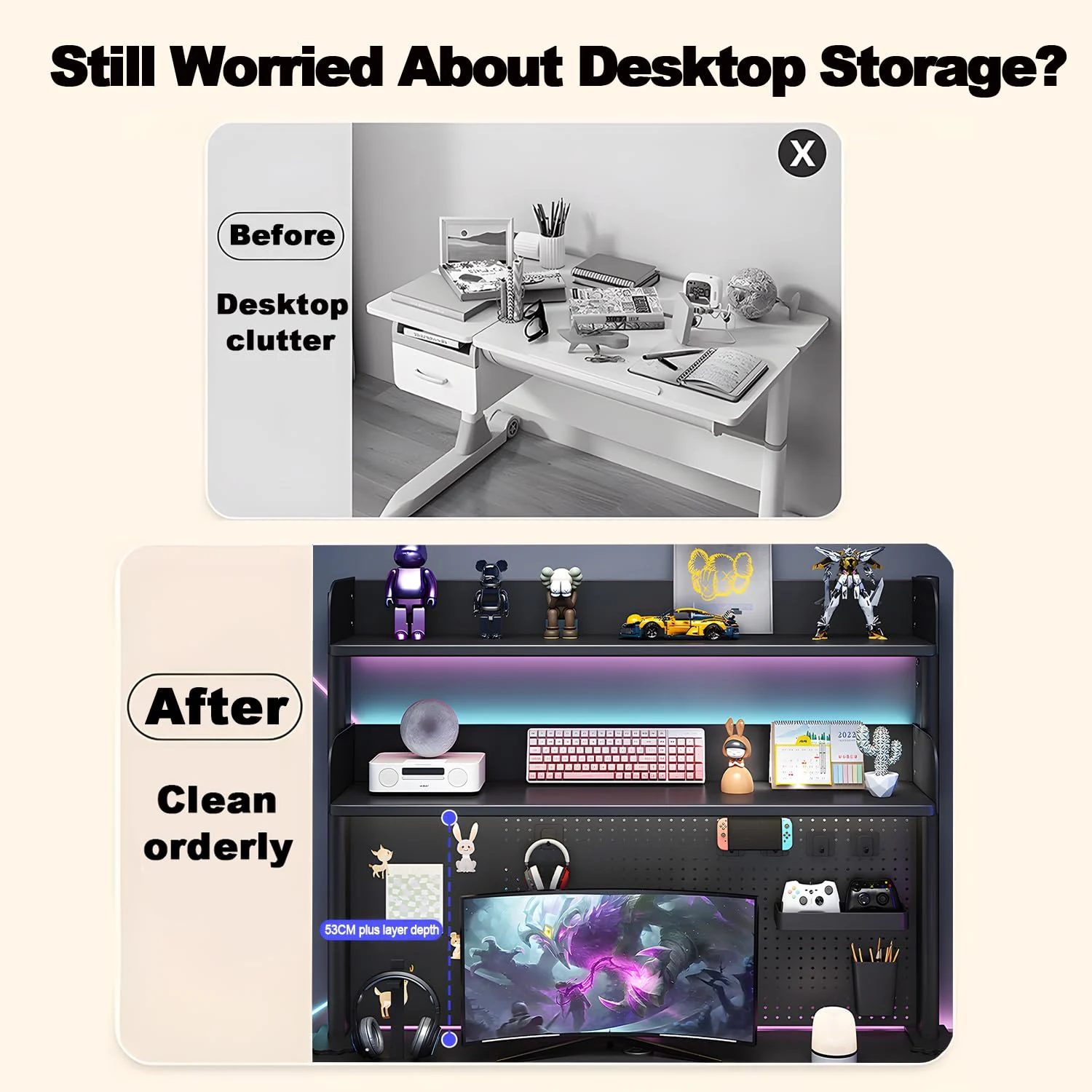 clamp on desk shelf 3