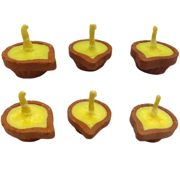 clay diya ghee wicks 5