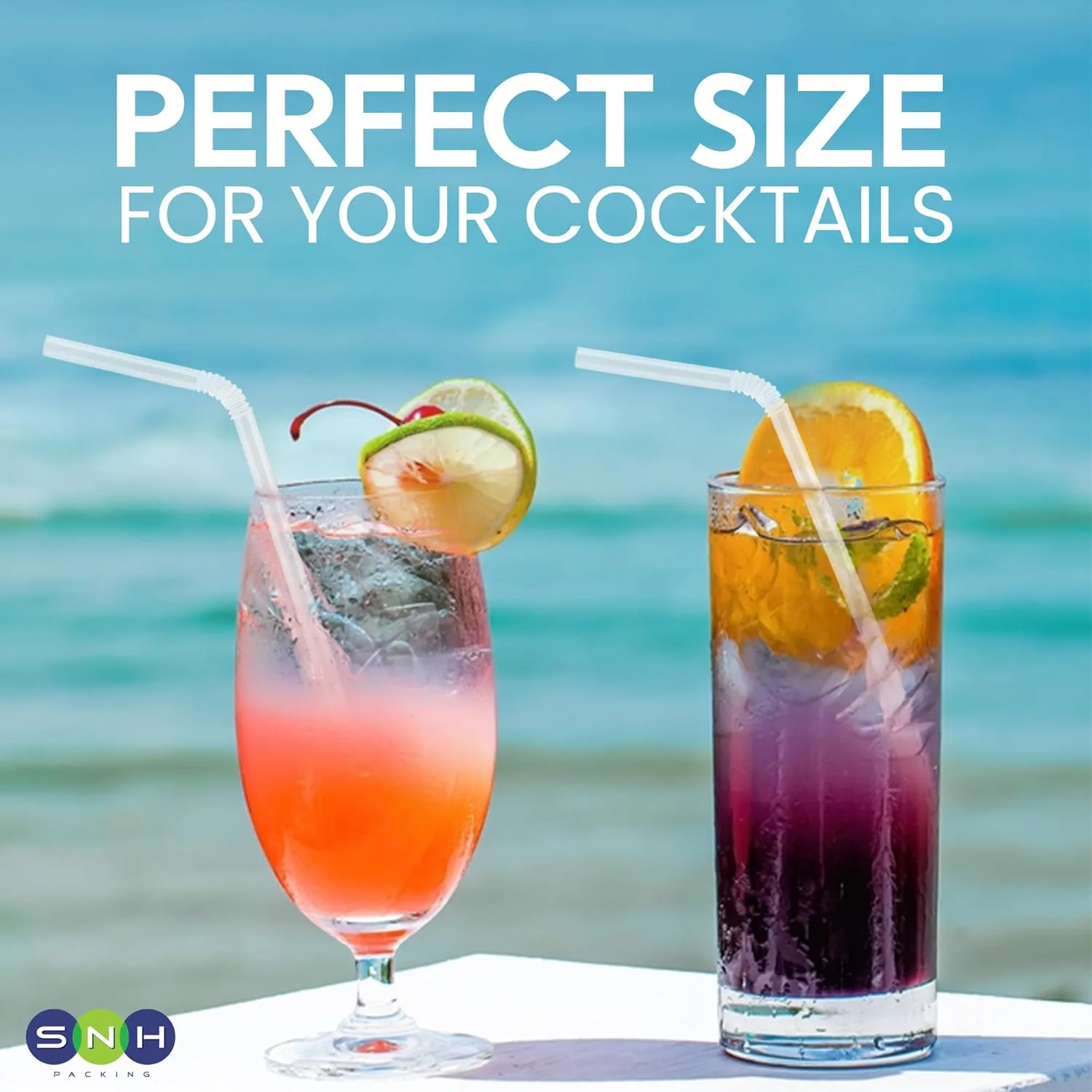 clear bendy straws 6