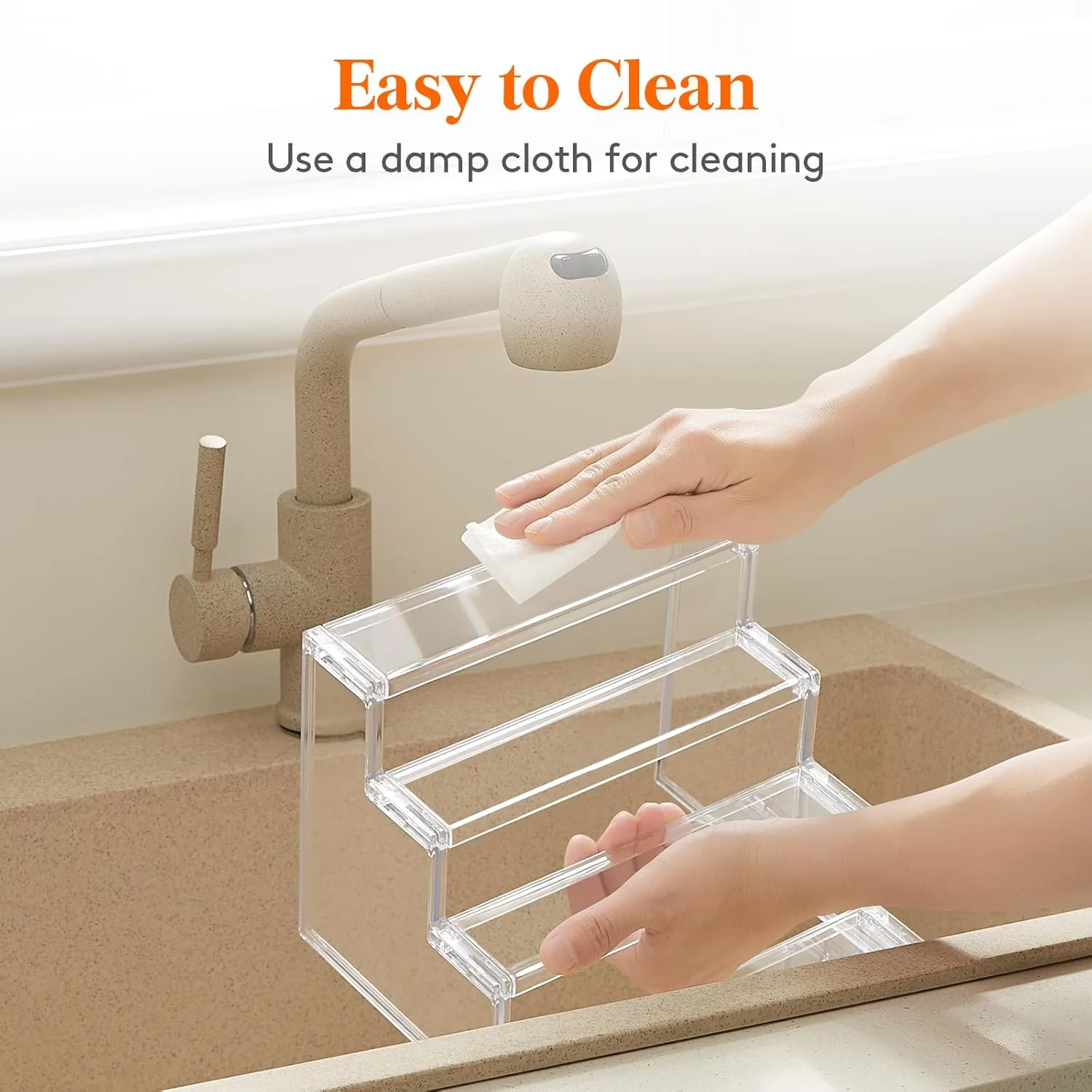 clear display riser 7