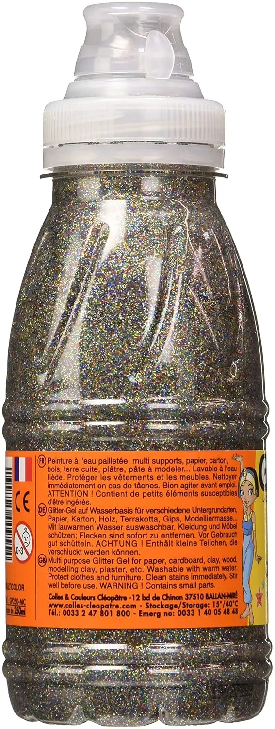 cleopatre glitter gel 2