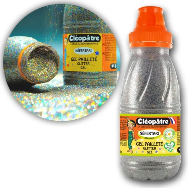 cleopatre glitter gel 3