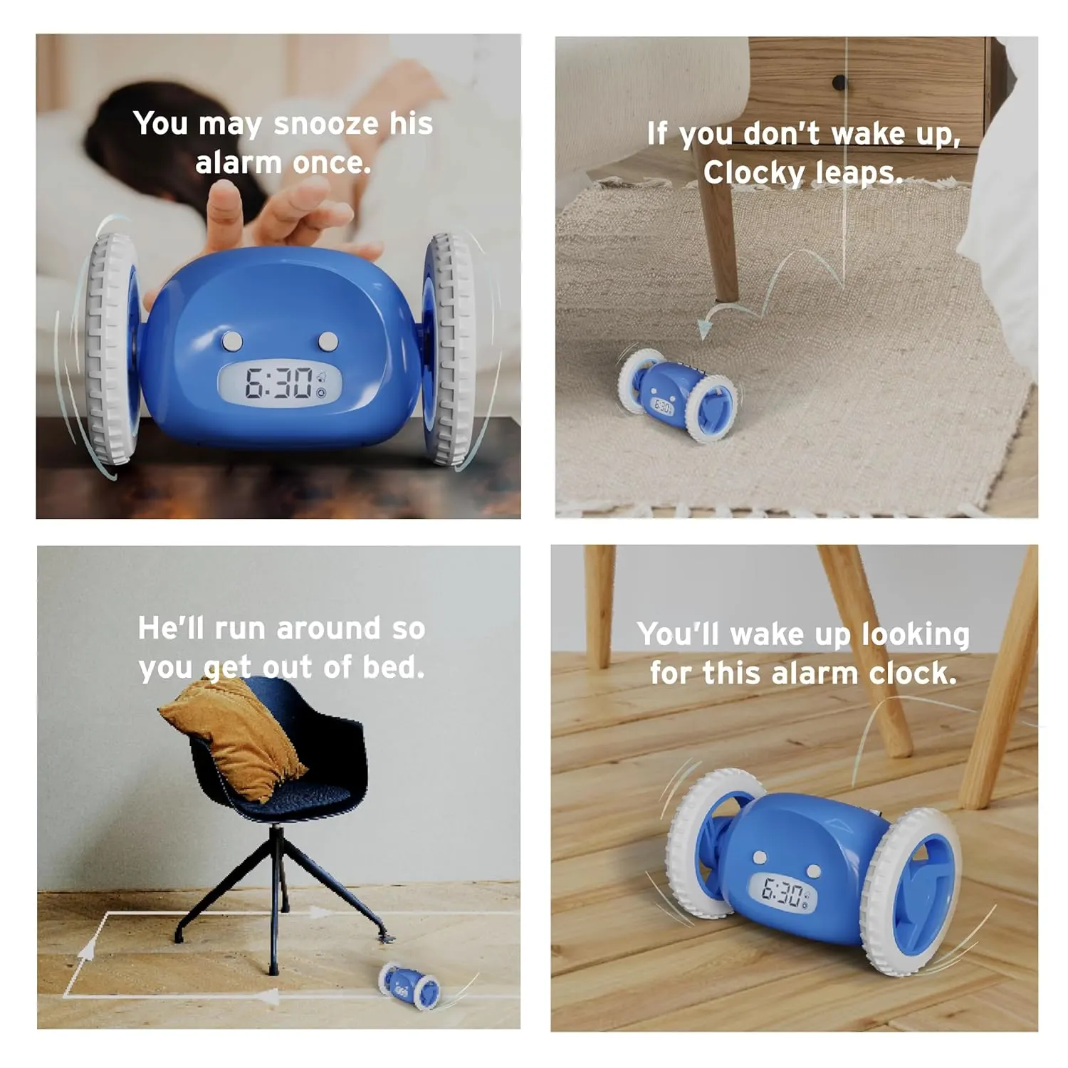 clocky alarm clock 7