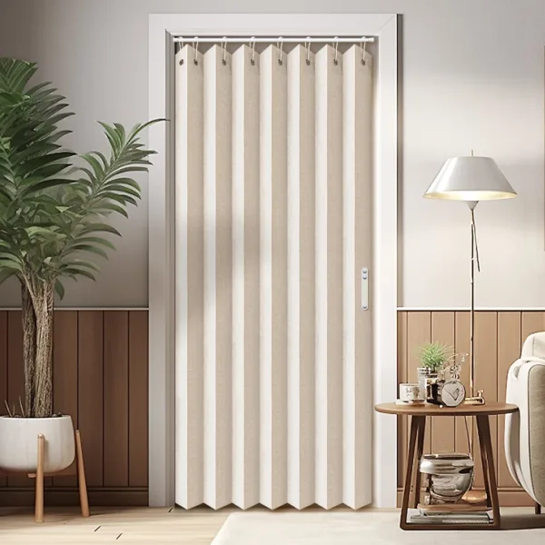 closet curtain accordion door 1