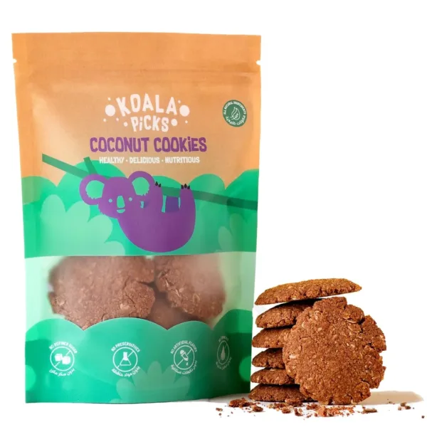 coconut cookies healthy snack 1