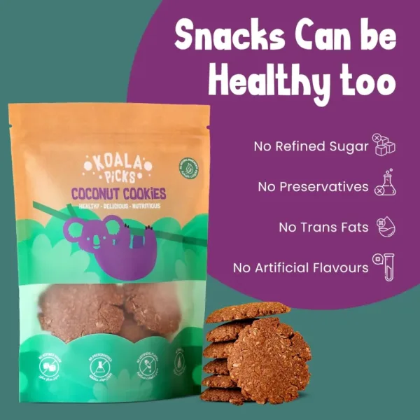 coconut cookies healthy snack 2