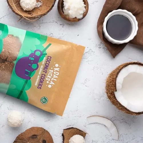 coconut cookies healthy snack 4