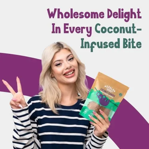 coconut cookies healthy snack 5