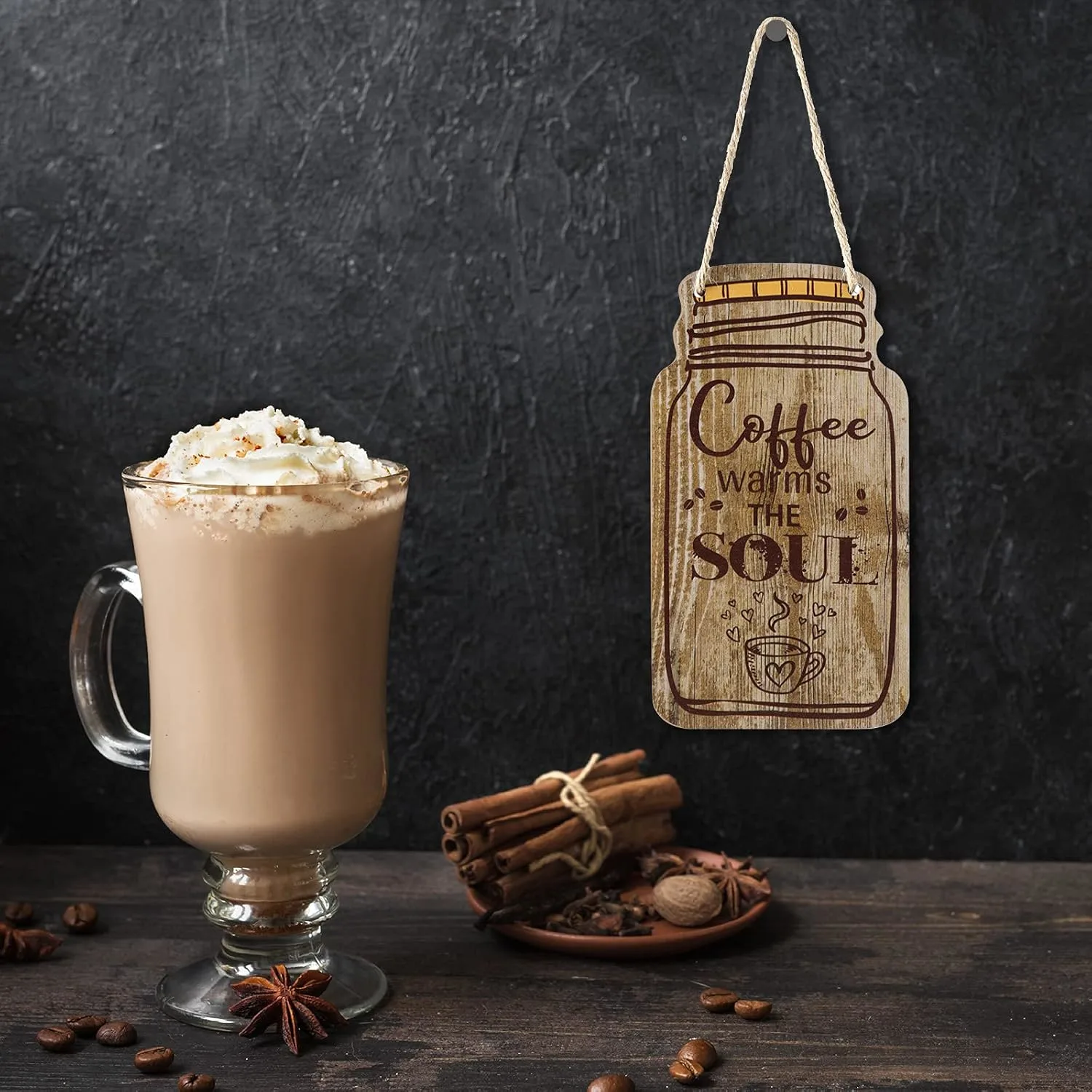 coffee bar decor sign 6