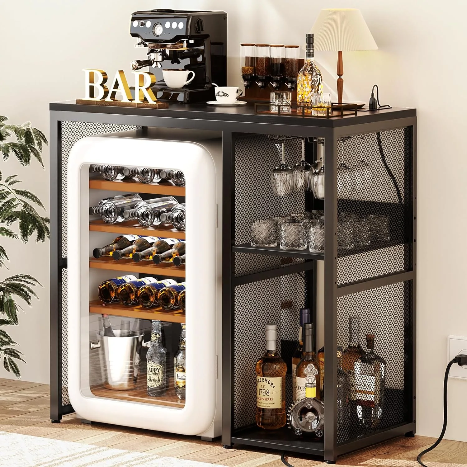 coffee bar mini fridge 1