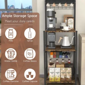 coffee bar station rack 7