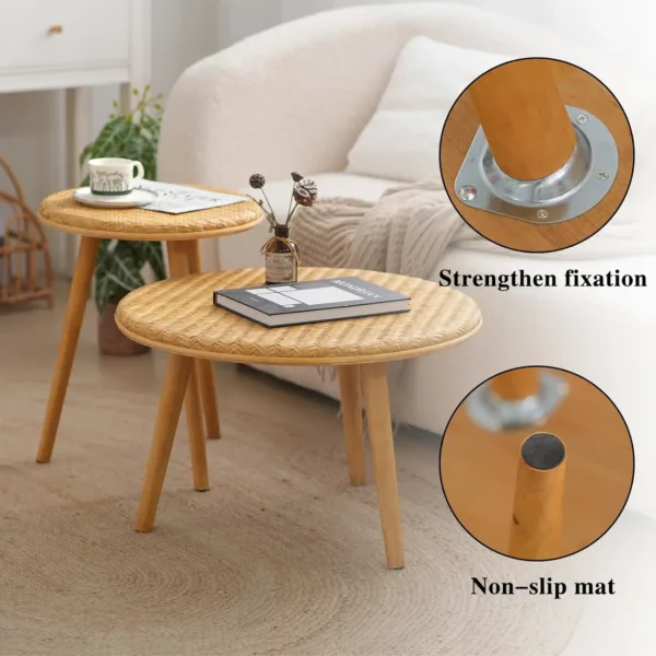 coffee table bamboo 3