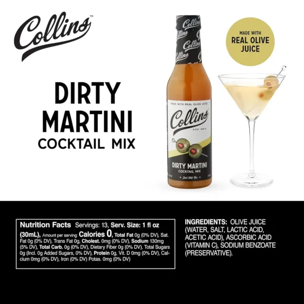 collins dirty martini 4