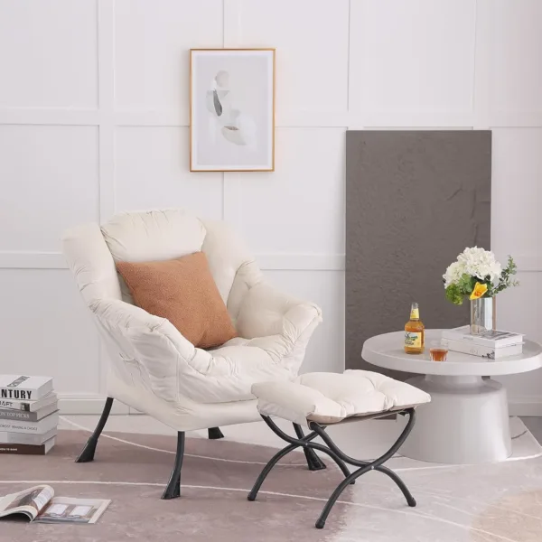 comfy armchair footstool 6