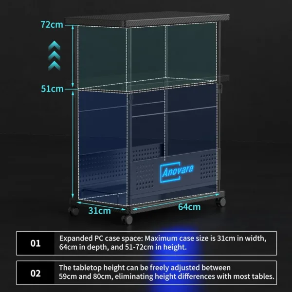 computer cart pc stand 3