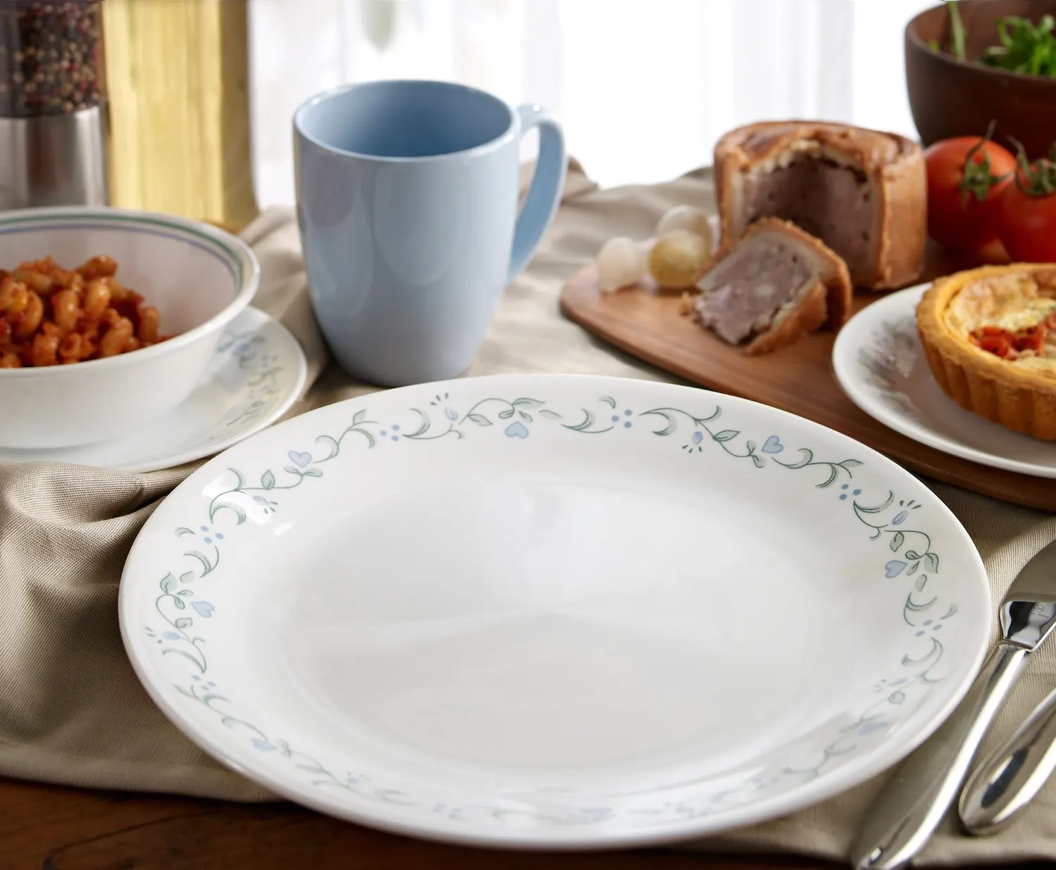 corelle cottage dinnerware set 2