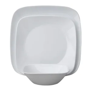 corelle pure white dinnerware 1