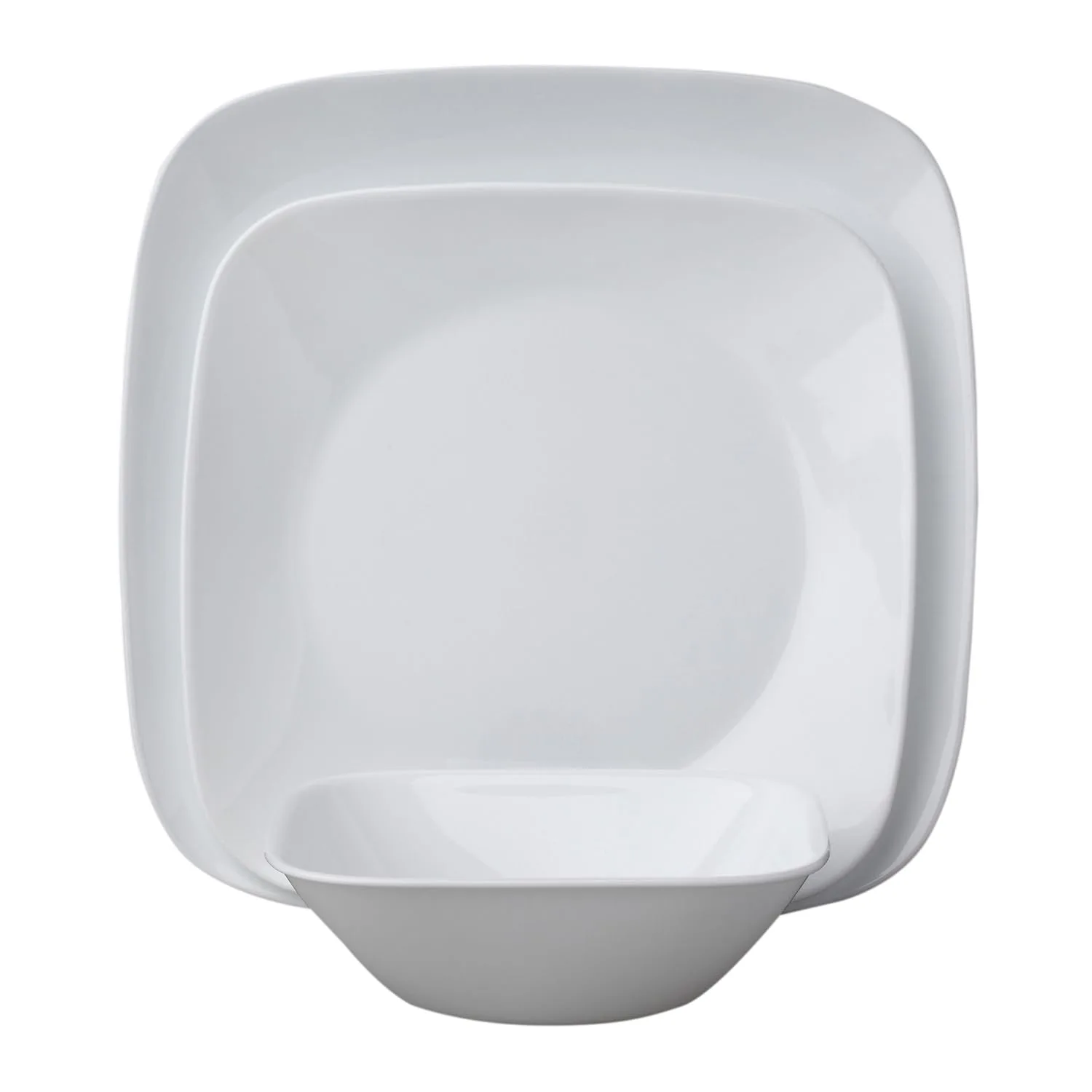 corelle pure white dinnerware 1