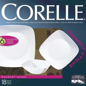 corelle pure white dinnerware 2