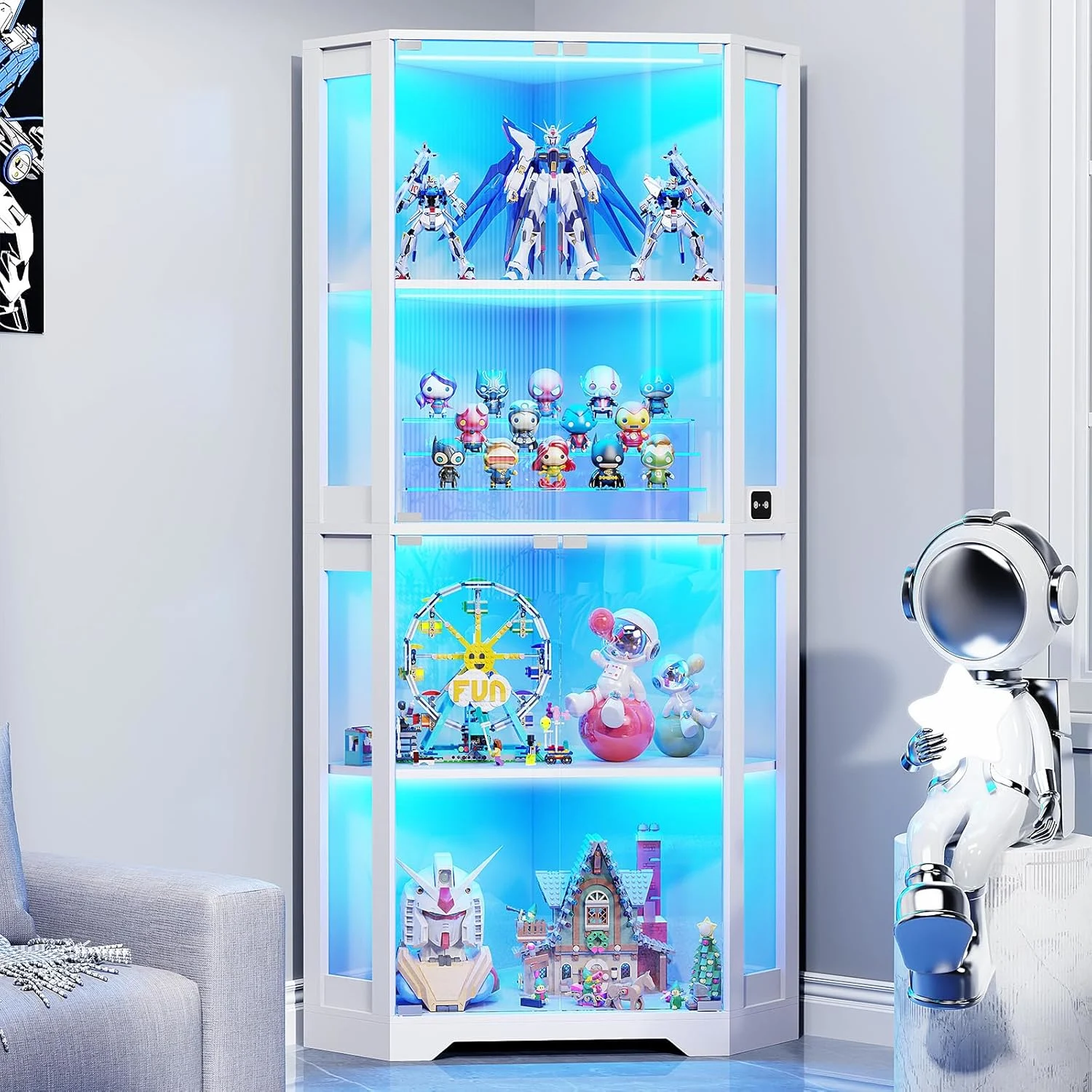 corner display cabinet 1