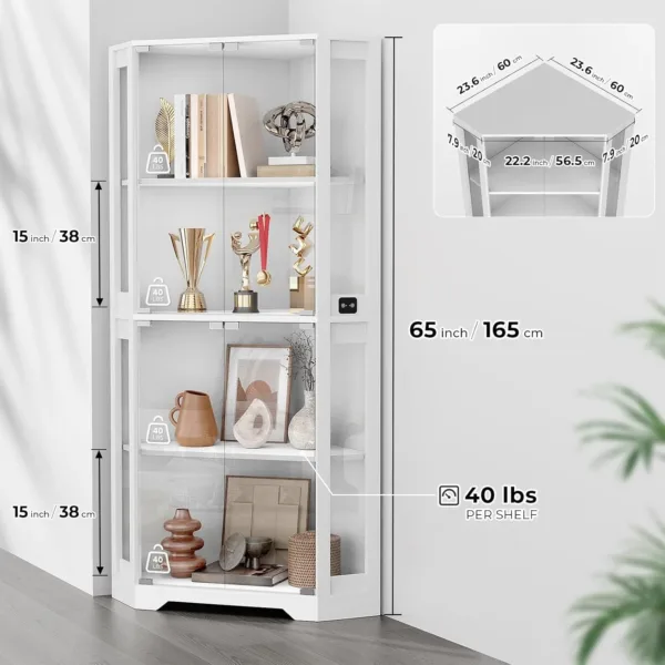 corner display cabinet 2