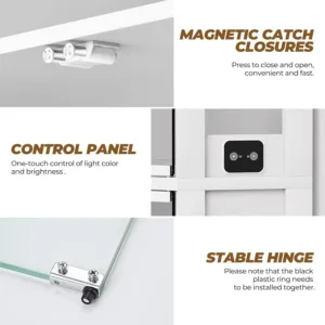 corner display cabinet 7