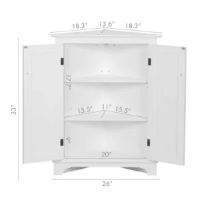 corner storage cabinet 2