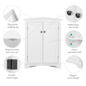 corner storage cabinet 5