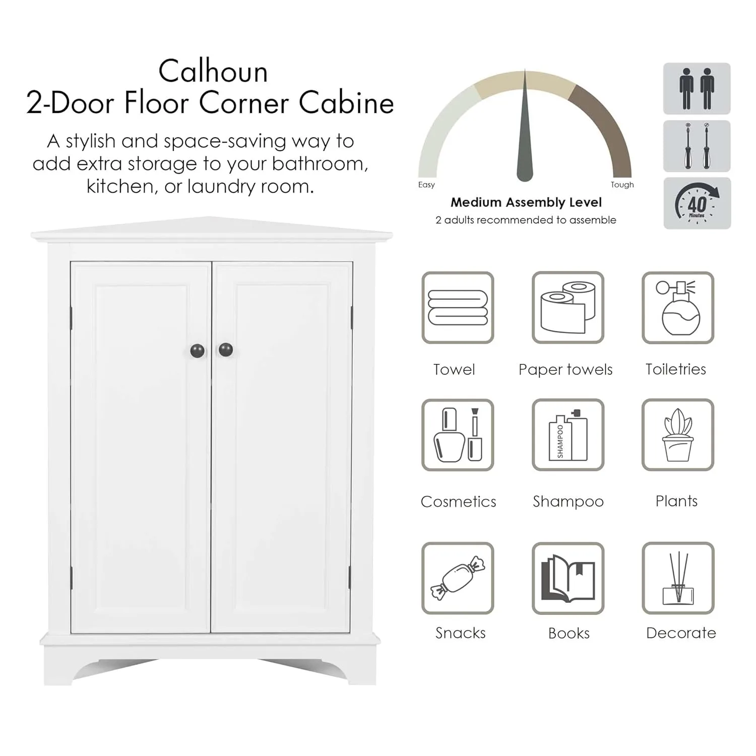 corner storage cabinet 6