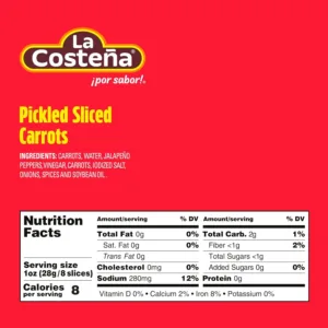 costeÃ±a pickled carrots 2