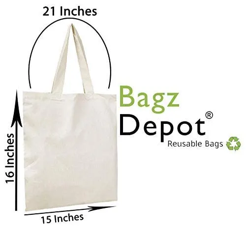 cotton canvas tote bags 3