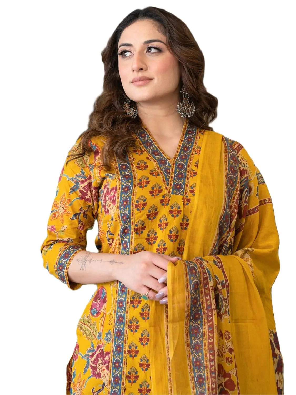 cotton kurta set palazzo 1