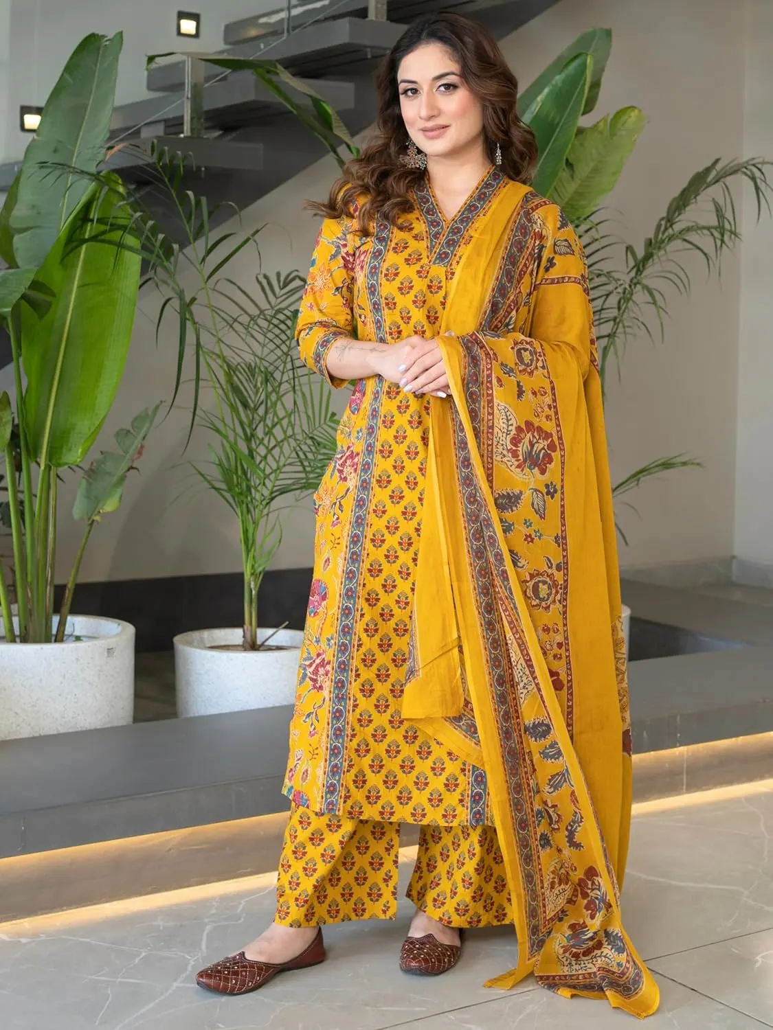 cotton kurta set palazzo 2