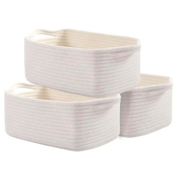 cotton rope baskets 1