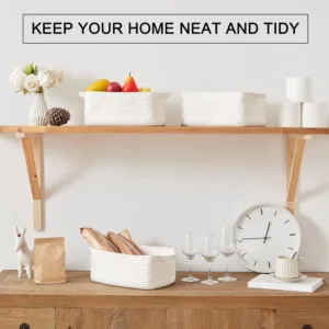 cotton rope baskets 2