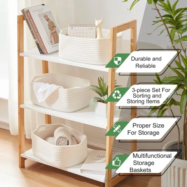 cotton rope baskets 5