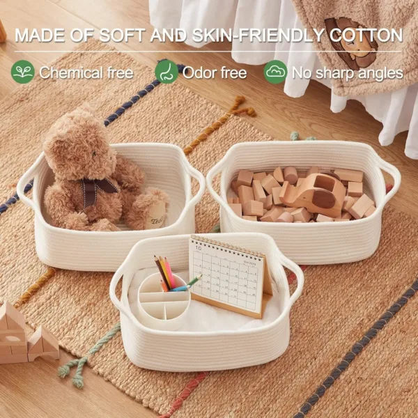 cotton rope baskets 6