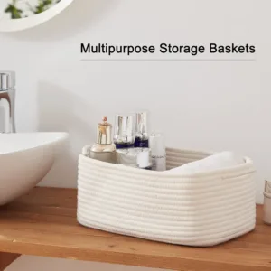 cotton rope baskets 7