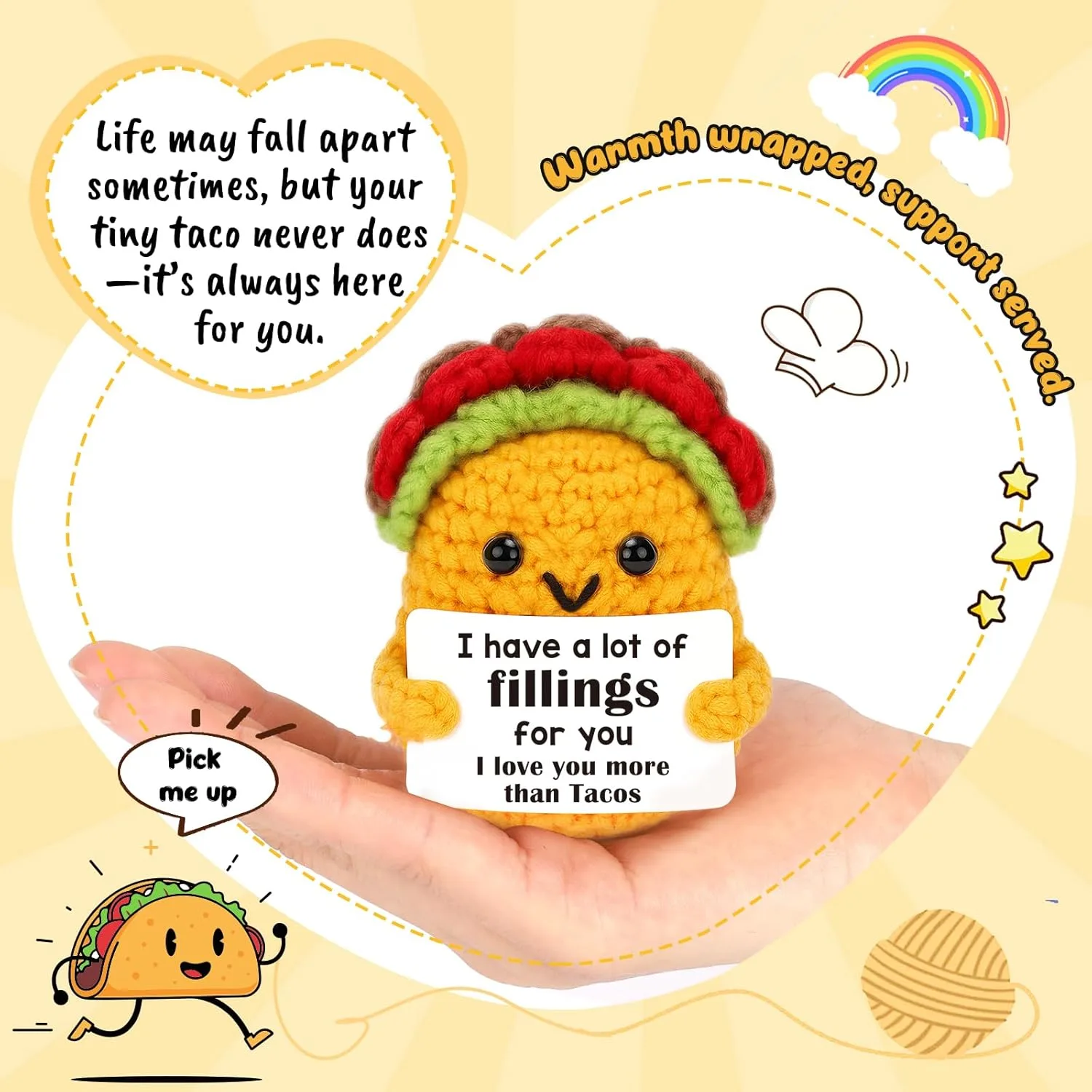 couple gift crochet taco 3